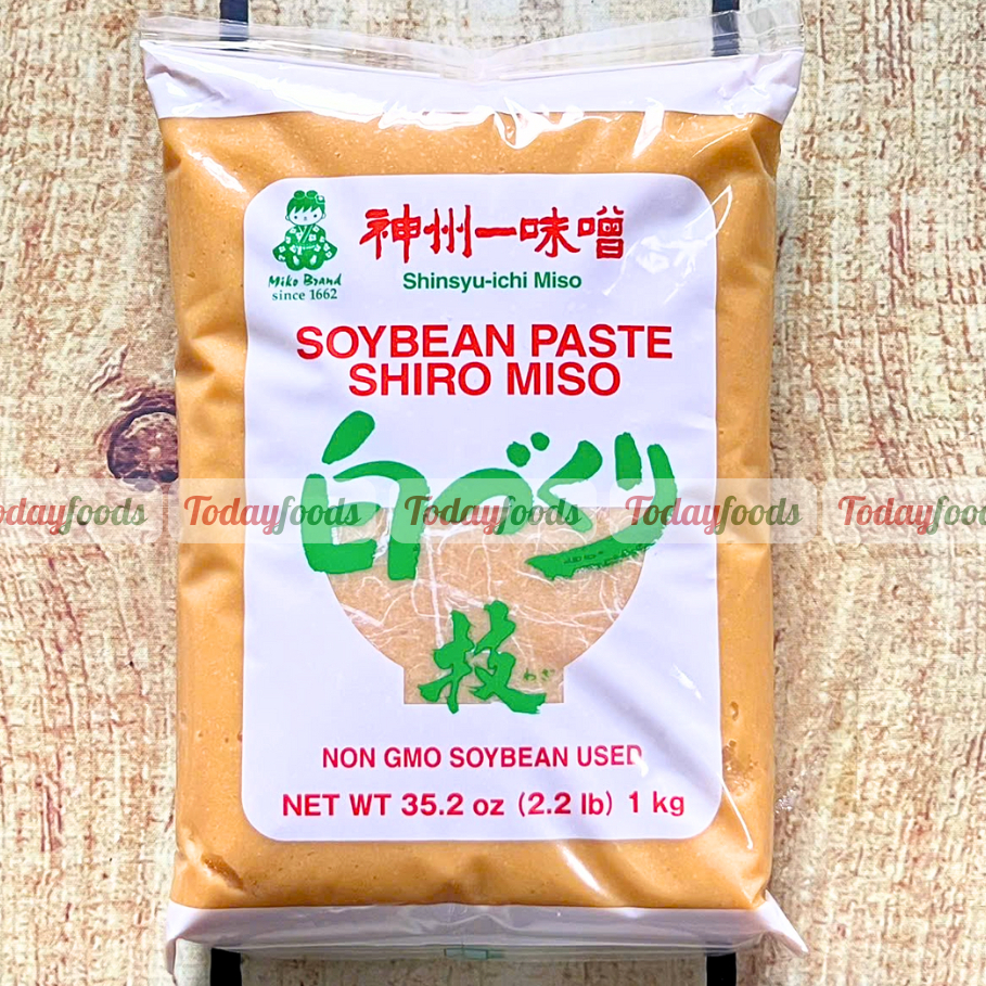 Tương Miso Trắng Shiro Miso (Shinsyu-ichi Miso) - Vị Ngọt Tinh Tế Từ Nhật Bản 1kg