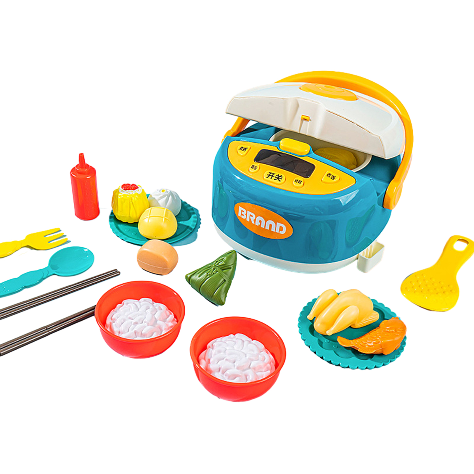 The Pisciculture Realistic Children Cooking Toy Kitchen Cooking Toy Set