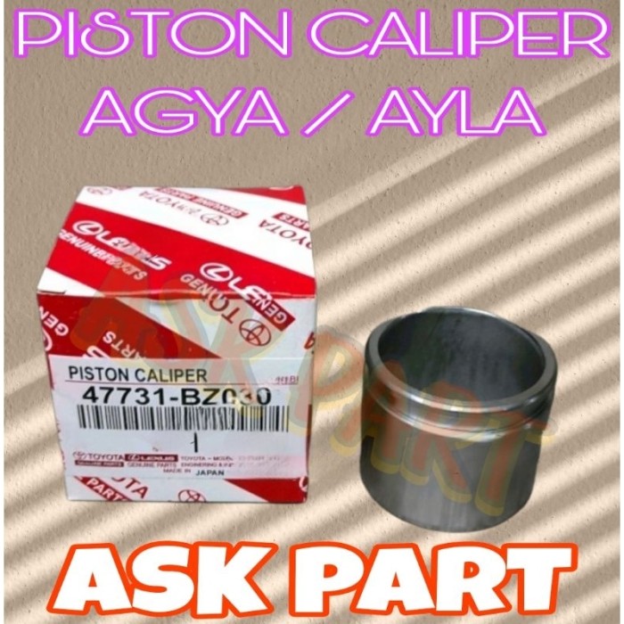 PISTON CALIPER KALIPER CAKRAM REM DEPAN JOINT FUJI TOYOTA AGYA AYLA 44731-BZ030 Harga 61,850 rupiah*Gratis Ongkir