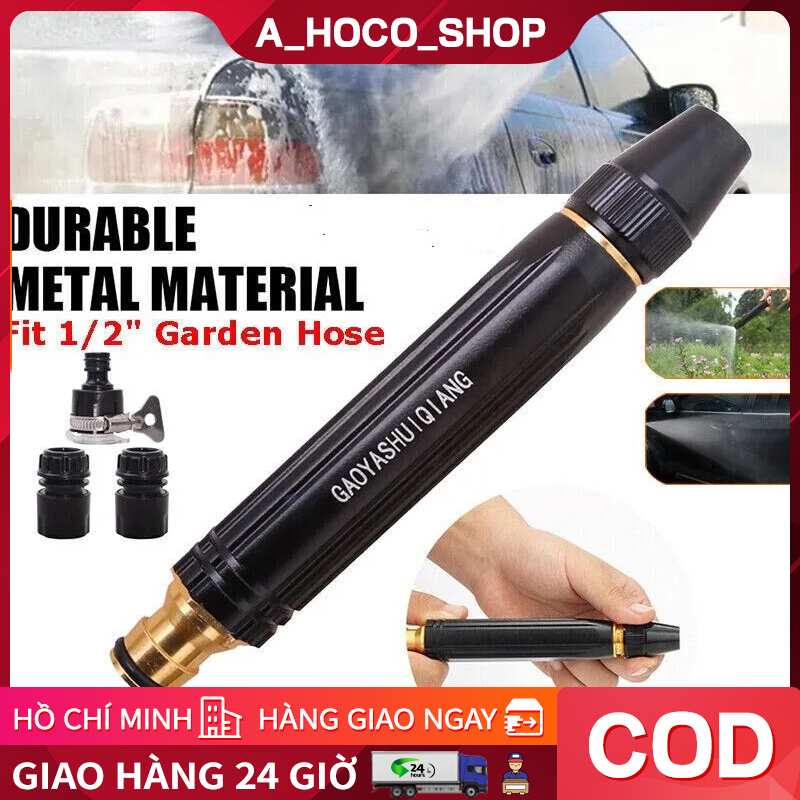 Súng phun nước, vòi phun áp suất cao đa chức năng,