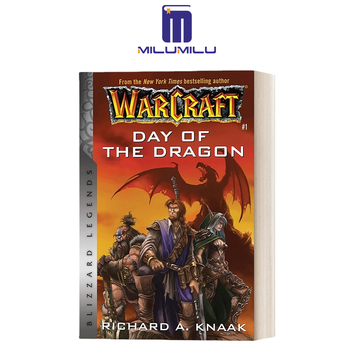 Milumilu Warcraft Day of the Dragon Blizzard Legends Original English literary novels books ราคา 1,061 บาท*ส่งฟรี