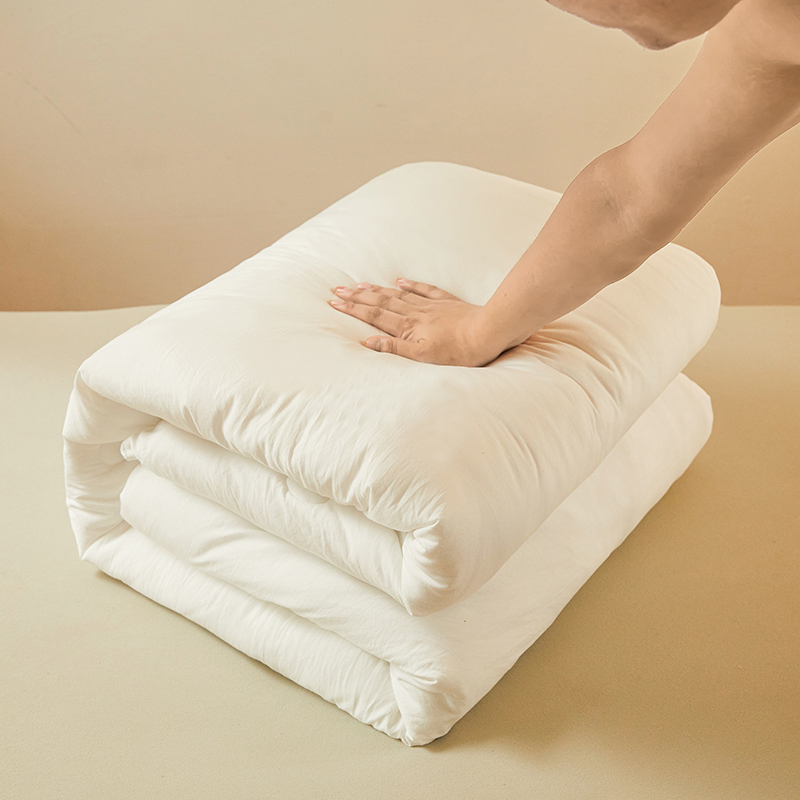 Trắng Ruột chăn lông vũ Quilt điền đơn/Nữ Hoàng/giường cỡ vua chăn bông bằng vải bông