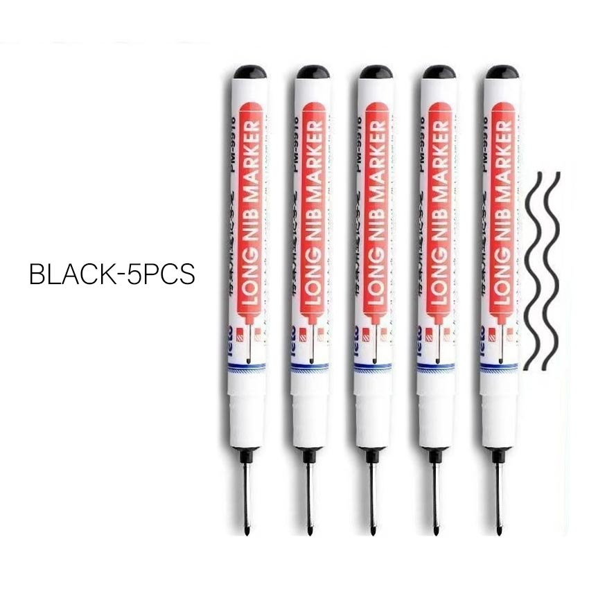 5/10Pcs 20MM Waterproof Special Marking Pen Multifunctional Long Head Oily Marking Pen Suitable for Wooden and Metal Markings