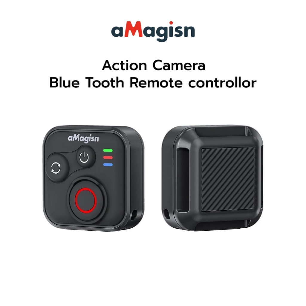 Amagisn Action Camera Blue Tooth Remote Controller Bluetooth Remote Control [Cannot Be Used with Dji] ราคา 645 บาท*ส่งฟรี
