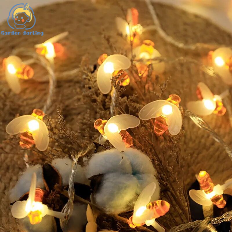 Gdd Đèn dây led ngôi sao cho ngoài trời trong nhà trang trí lễ hội, ánh sáng ấm áp tiệc giáng sinh ánh sáng không khí Lều cắm trại