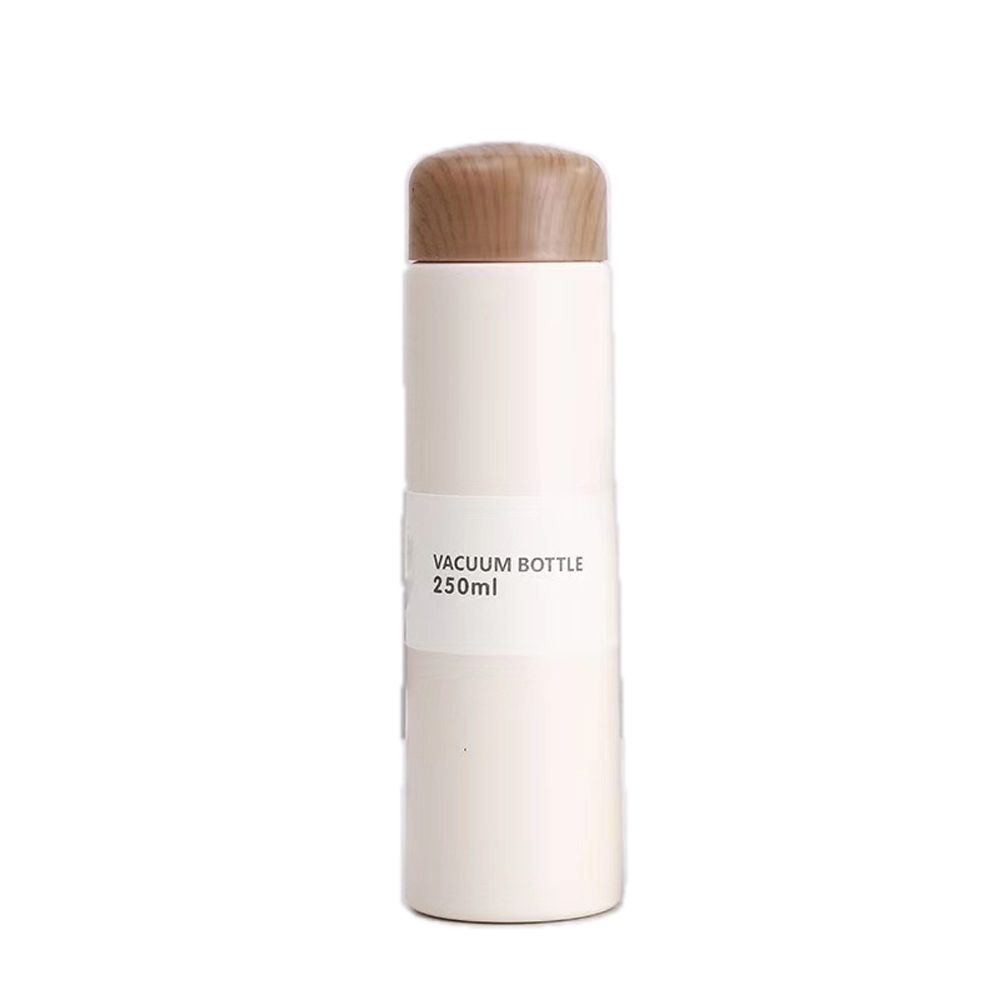 EODKUS Cà Phê Trà Cốc 150ML/250ML Mini Nồi Giữ Ấm Thép không Gỉ Gỗ Hạt Ly cách nhiệt Pocket Cup Chai Nước du lịch Chân không Flask Phích Thermocup - 3