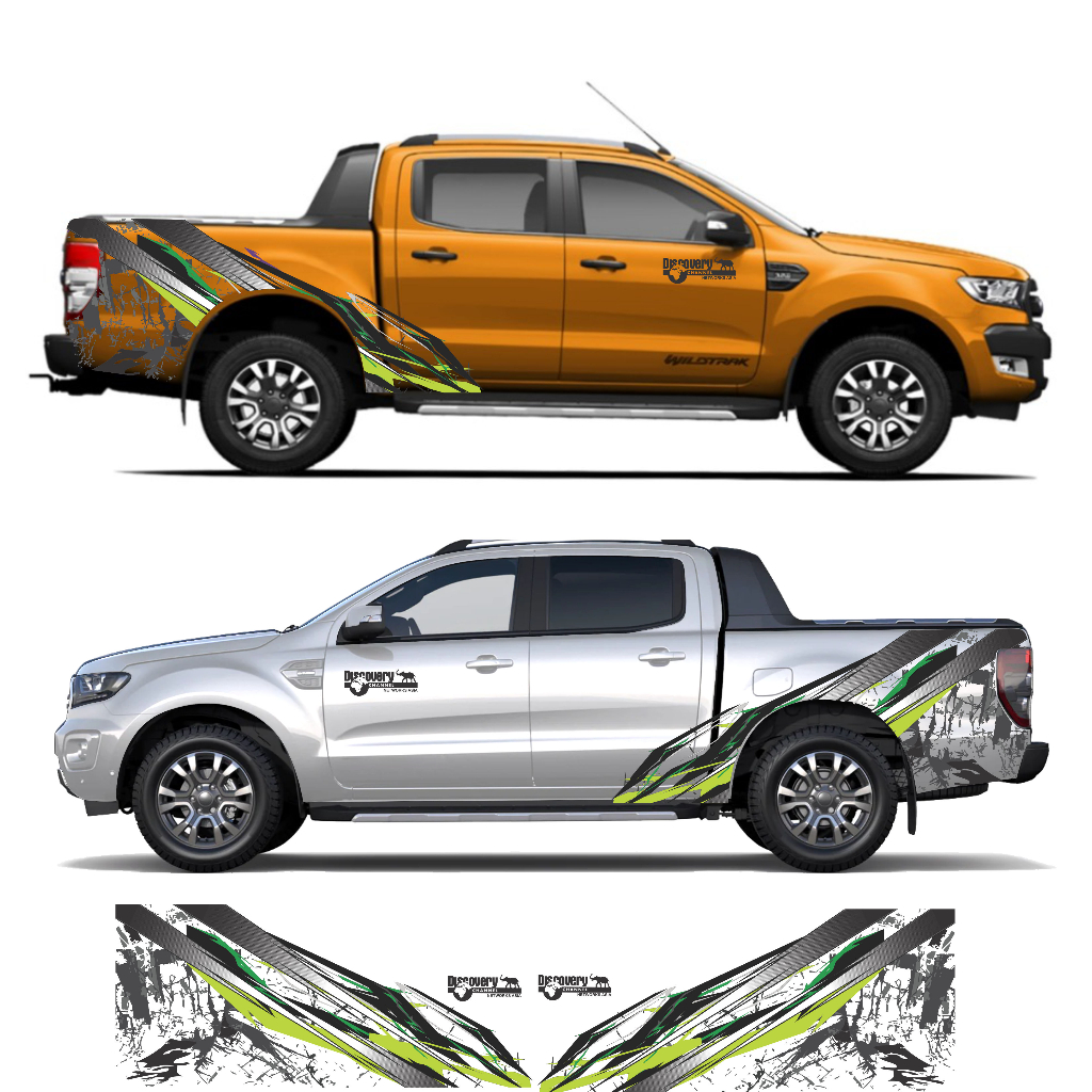 Tem dán sườn xe ô tô các dòng Chevrolet Colorado Mitsubishi Triton Nissan NavaraTem xe bán tải 4x4..