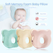 Ergonomic Newborn Head Shaping Pillow for Flat Head Prevention