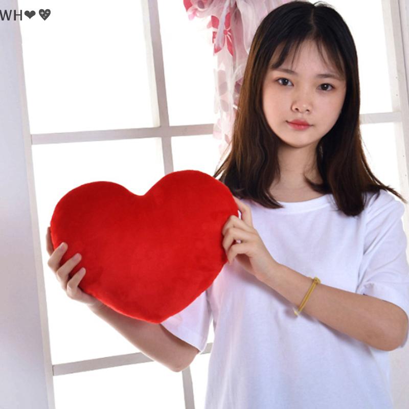 TX💓🧧🏮 หมอนรูปหัวใจยัดไส้นุ่มน่ารัก20ซม. 30ซม. สำหรับเป็นของขวัญตกแต่งห้องโรแมนติก ราคา 50 บาท*ส่งฟรี