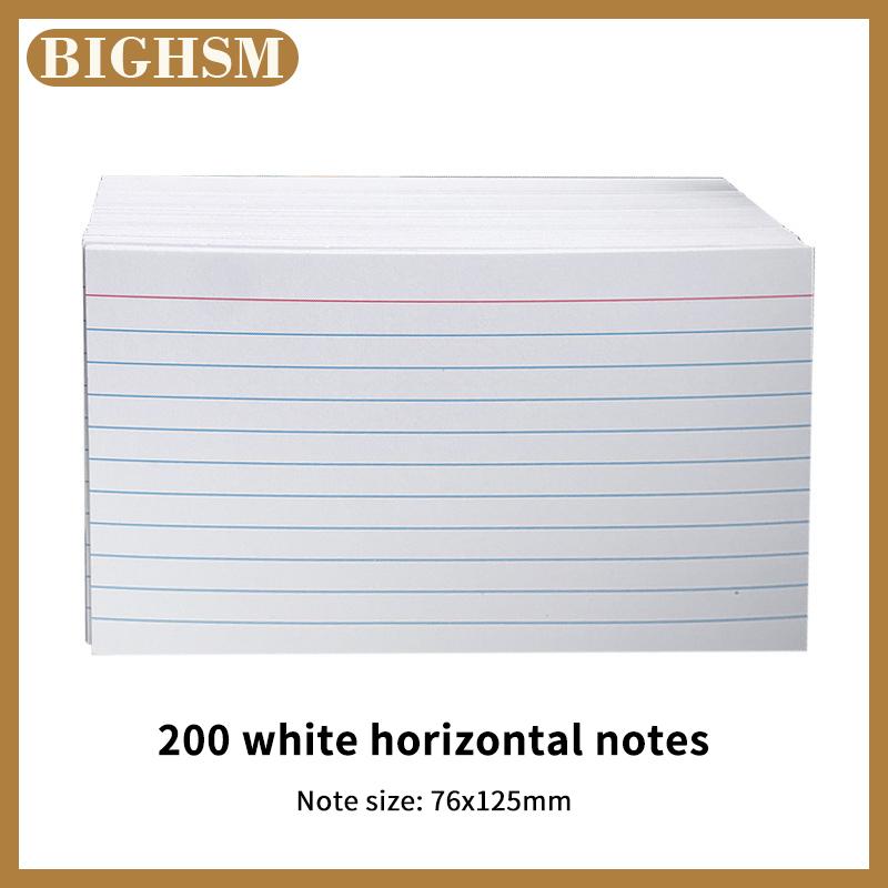 BIGHSM 1Set Colored Index Cards Dividers Tabbed Cards Ruled Note Card Tabbed Index Cards Ruled Note 