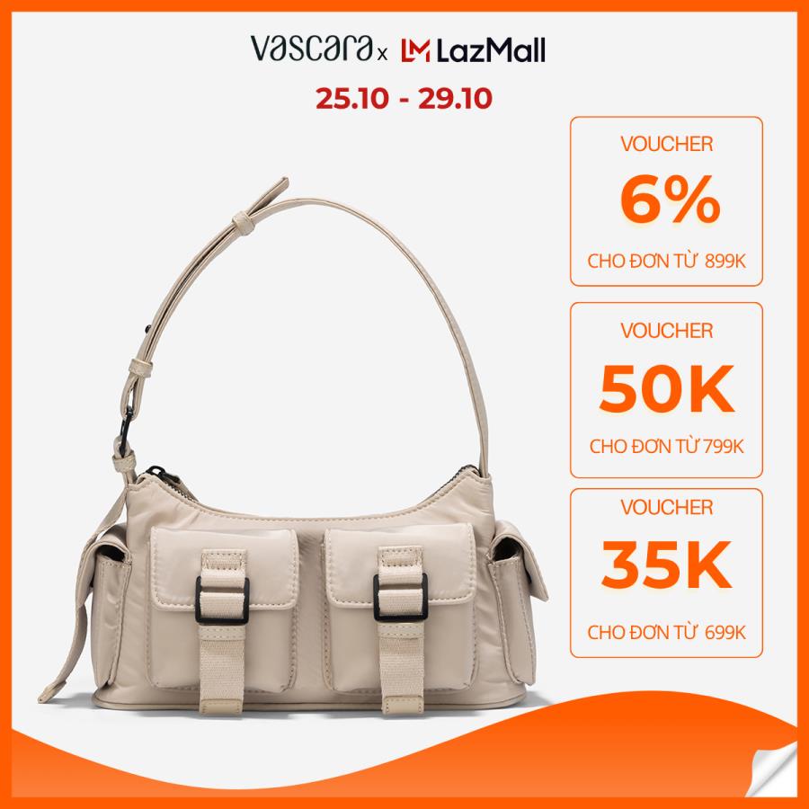 Vascara Túi Pocket Mini Vải Dù Đa Ngăn - SHO 0256