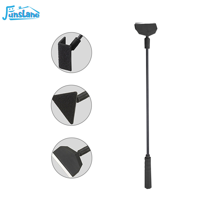 FunsLane Aquarium Cleaning Tools, Aquarium Glass Cleaner, Multipurpose Fish Tank Cleaning Kit With Long Handle, Flat Brush, Algae Scraper, Right Angle Brush ราคา 58 บาท*ส่งฟรี