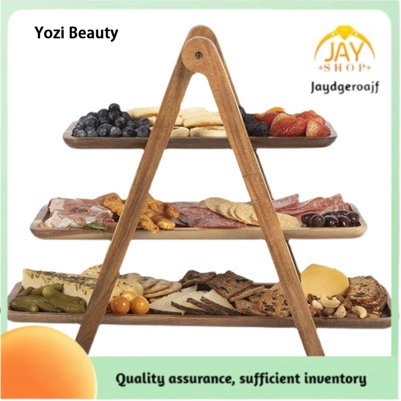 3-layer cake tray with bracket for party decoration ราคา 700 บาท*ส่งฟรี