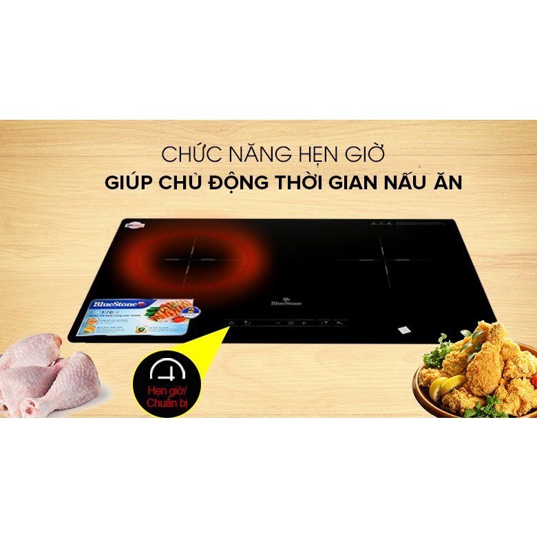 Bếp từ đôi Bluestone ICB-6818 4000W