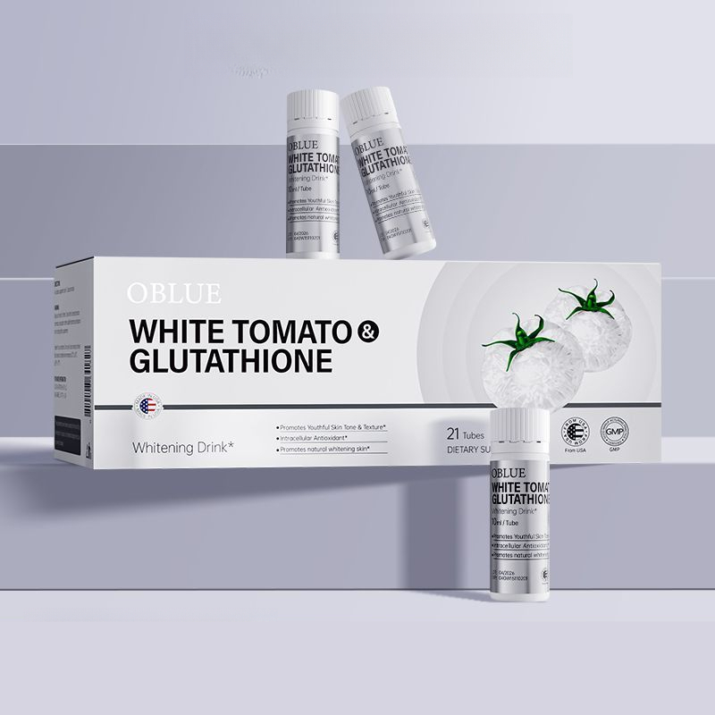 oblue white tomato glutathione Oblue White Tomato Whitening Drink - Skin Brightening & Uv Protection