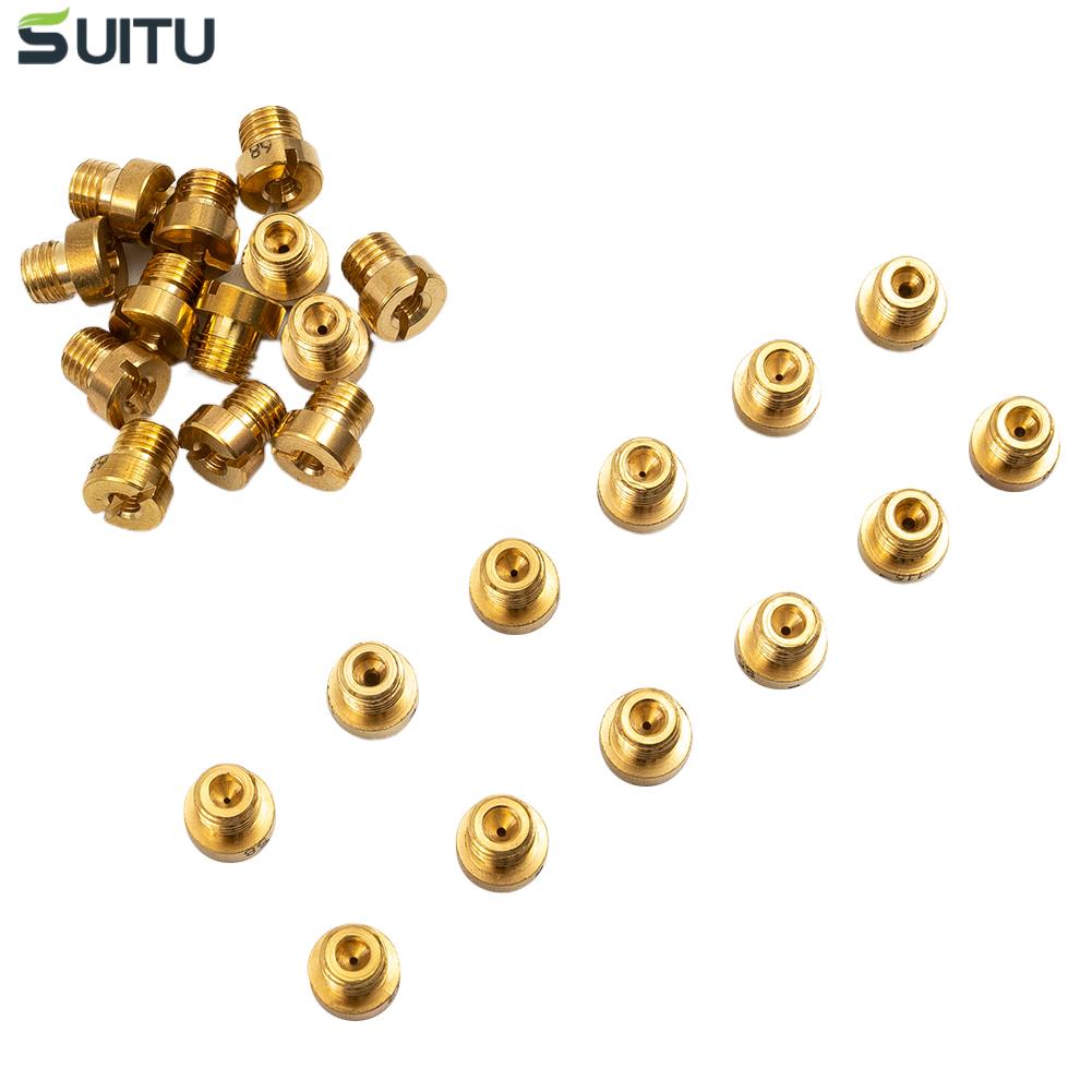 Bộ đầu phun chính chế hòa khí Mikuni Phbg Phva Phbn Tự động 25 chiếc với ren M6 6mm