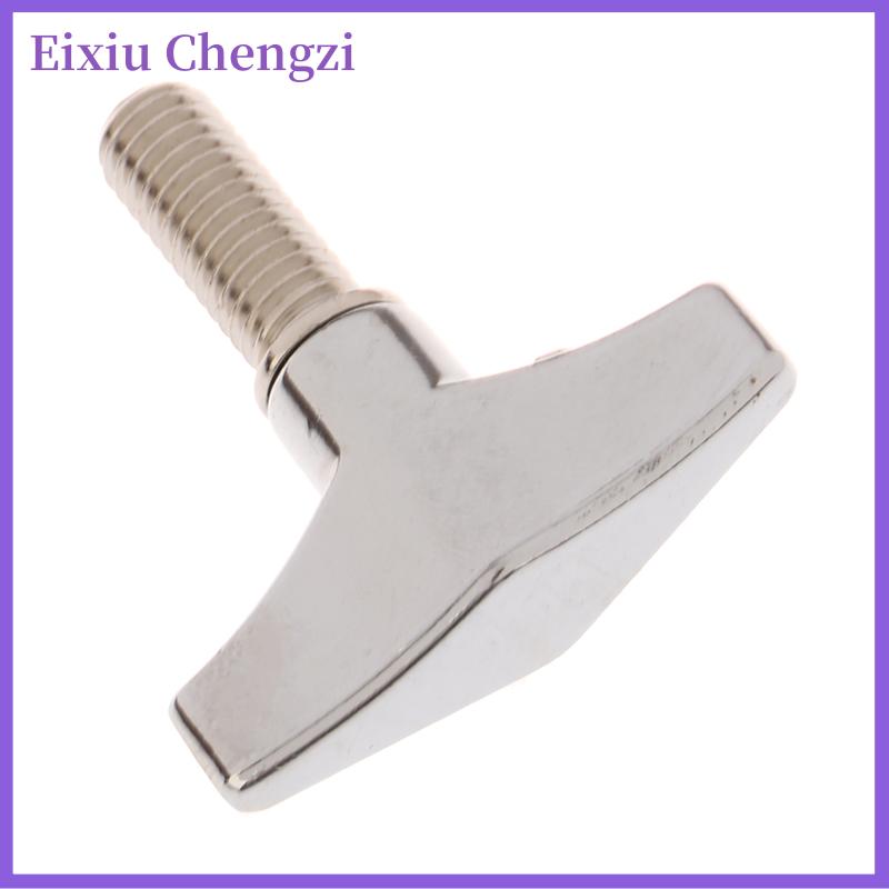 Eixiu 1PC kim loại trống đặt Cymbal đứng cánh Nut vít cho các bộ phận Trống phát hành nhanh chóng Cymbal wingnut 6mm Bộ phận cụ gõ