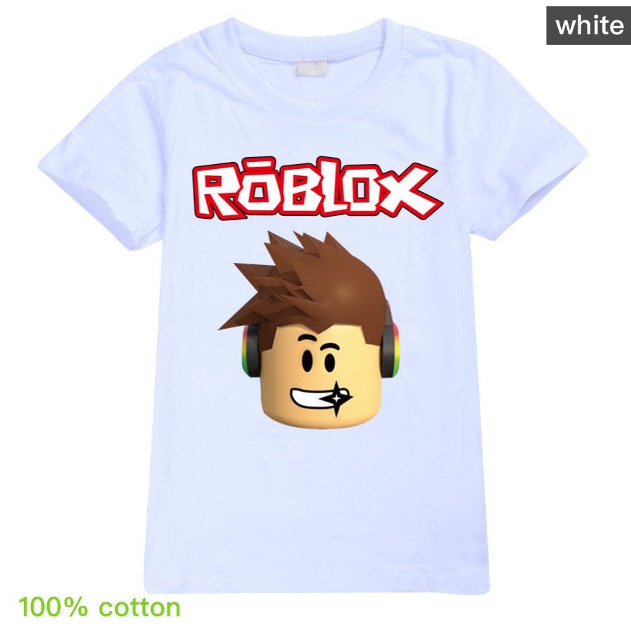 Roblox T-Shirts - Roblox Cotton kids Clothing Tops Boys Short Sleeve T-shirt  AL2407 - ®Roblox Shop