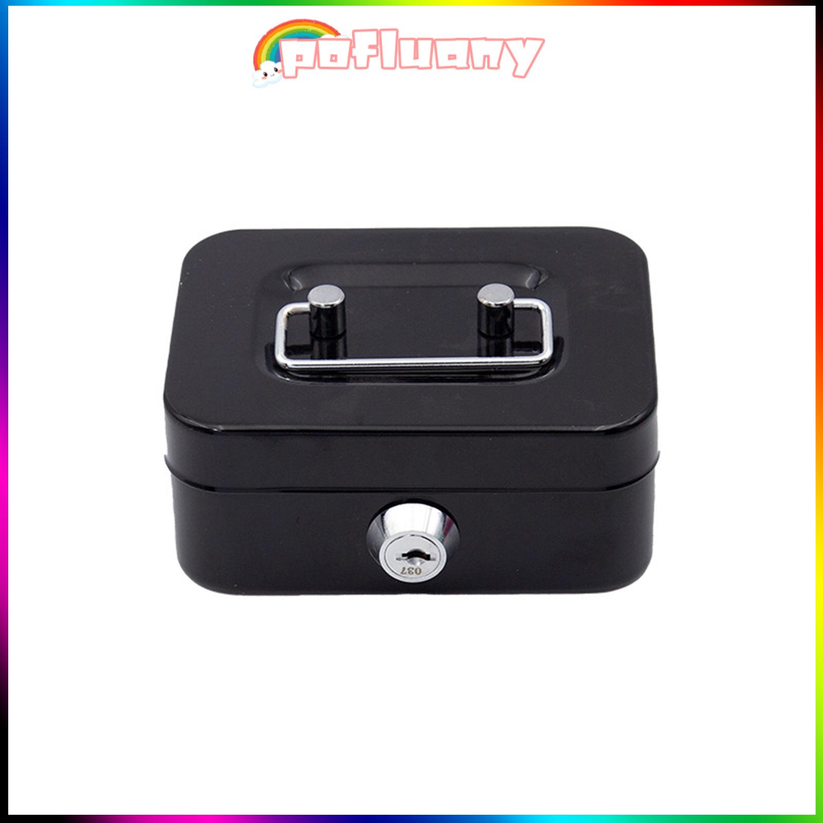 Piggy Bank with Key Sturdy Piggy Bank Portable Mini Piggy Bank with Lock and Key – Secure Cash Box Lockable Coin Storage Safe Travel-friendly Money Bank for Kids and Adults Durable Small Change ราคา 109 บาท*ส่งฟรี