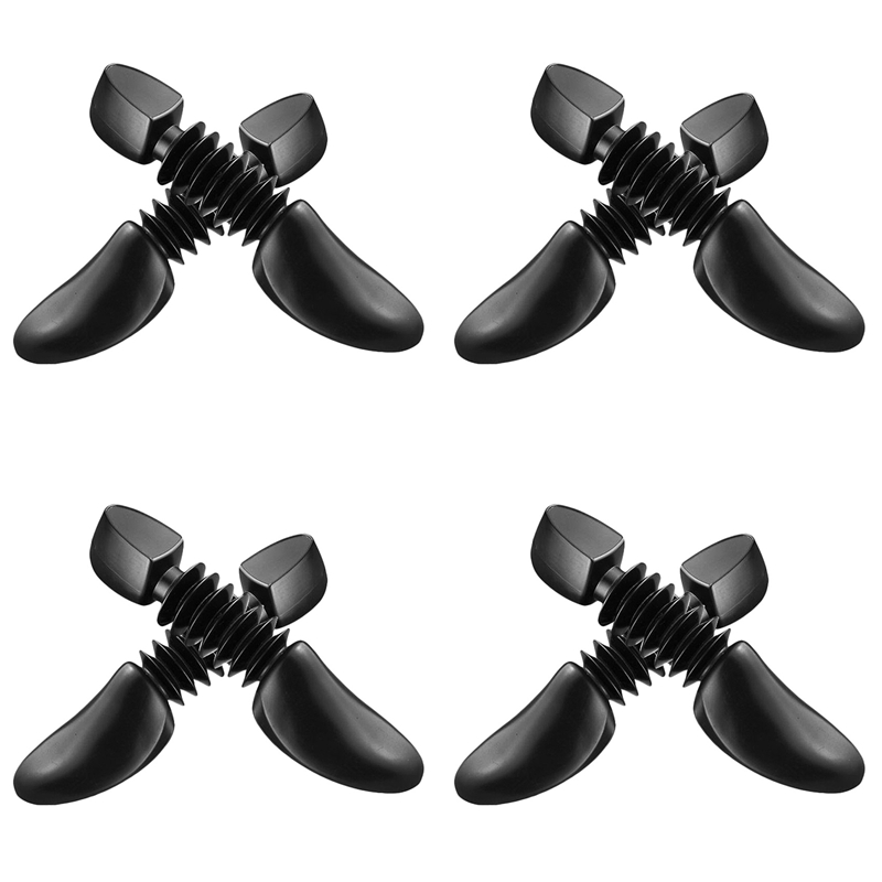 4 Pair Adjustable Shoe Tree Shoes Shade Trees Shoe Stretcher Shaper Tree for Men 41-44