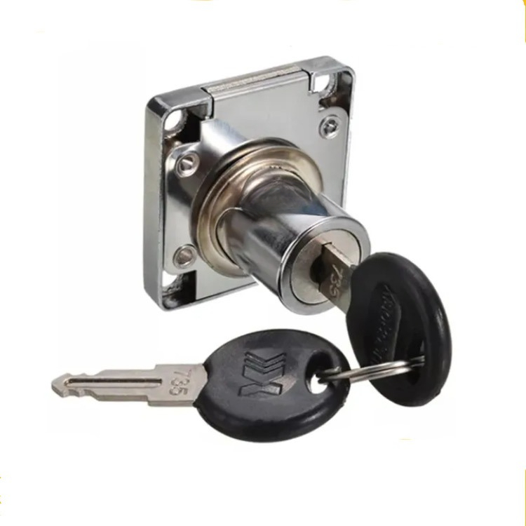 90 Degree Alloy Drawer Locks for Cabinet Doors 2.5 3 4 Inch with Screws