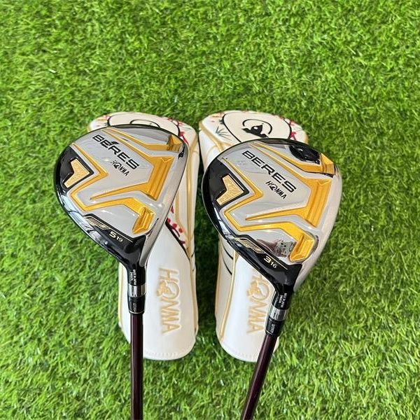 Set De Fers De Golf HONMA LB-606 - 10 Clubs (3 à 11, SW) - Pour Gaucher - Tige Graphite R-1 - Occasion Avec Traces