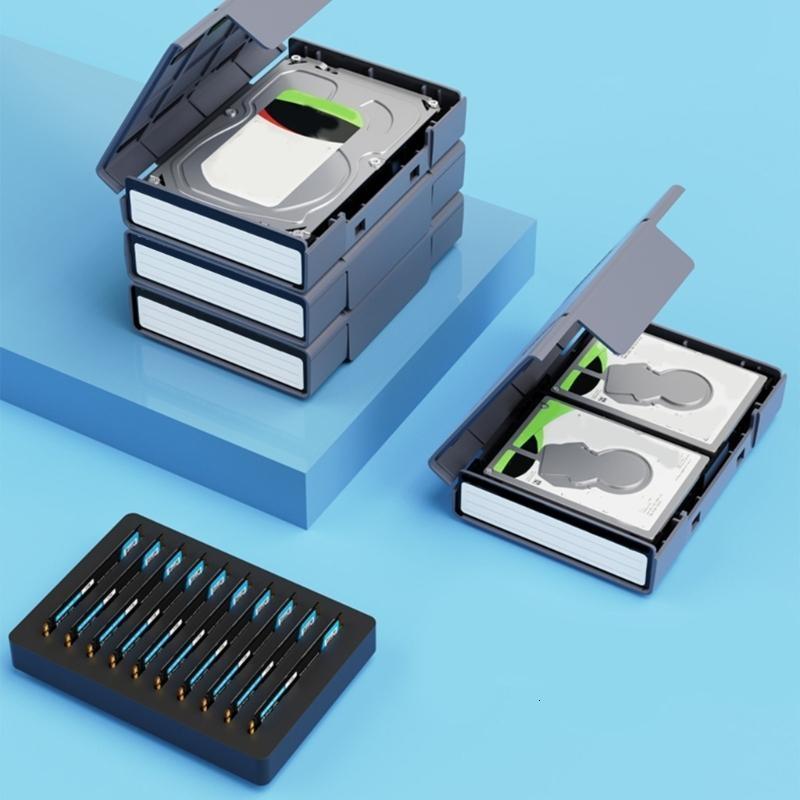Cứng bảo vệ ổ đĩa lưu trữ trường hợp cho 2.5inch/3.5inch HDDs ssds chất lượng container cho an toàn giữ cho văn phòng du lịch