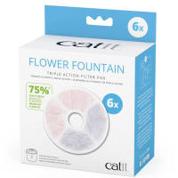 Catit Triple Action Replacement Filter for Drinking Fountain / Flower Fountain - Cat Accessories