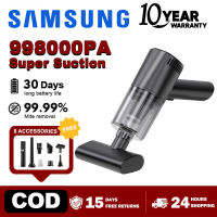 ULTRA-QUIET Handheld Vacuum Cleaner with Large Suction 998000 Pa 22000mAh Battery Cordless & Rechargeable for Home & Car Cleaning