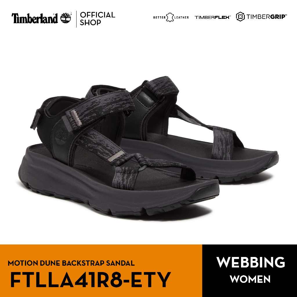 รองเท้าผู้หญิง รองเท้าแฟชั่นสุภาพสตรี Timberland Women’s Motion Dune Backstrap Sandal รองเท้ารัดส้นผู้หญิง (FTLLA41R8-ETY)
