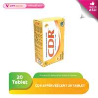 CDR Effervescent Memenuhi Kebutuhan Kalsium (20 Tablet Eff)