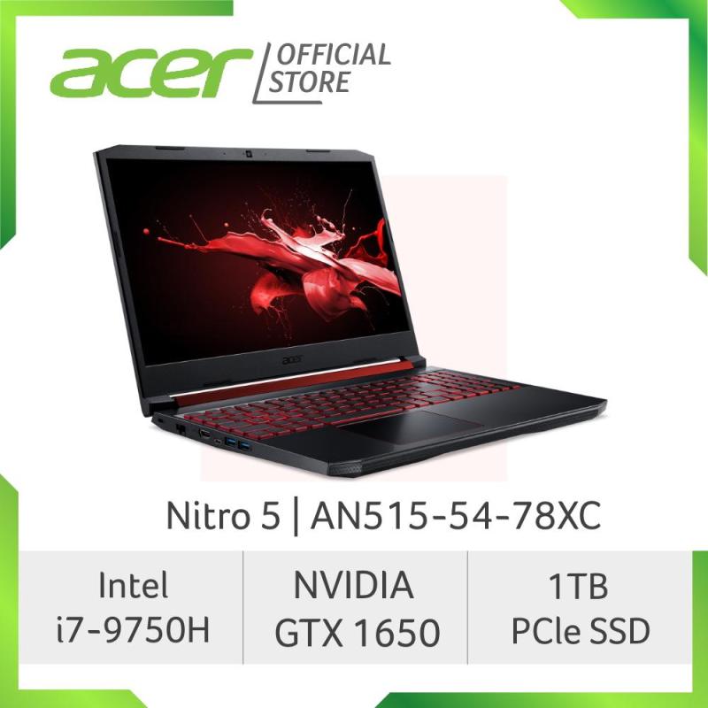 Acer Nitro 5 AN515-54-78XC NEW gaming laptop with NVIDIA GeForce GTX 1650 Graphics and 1TB PCle SSD