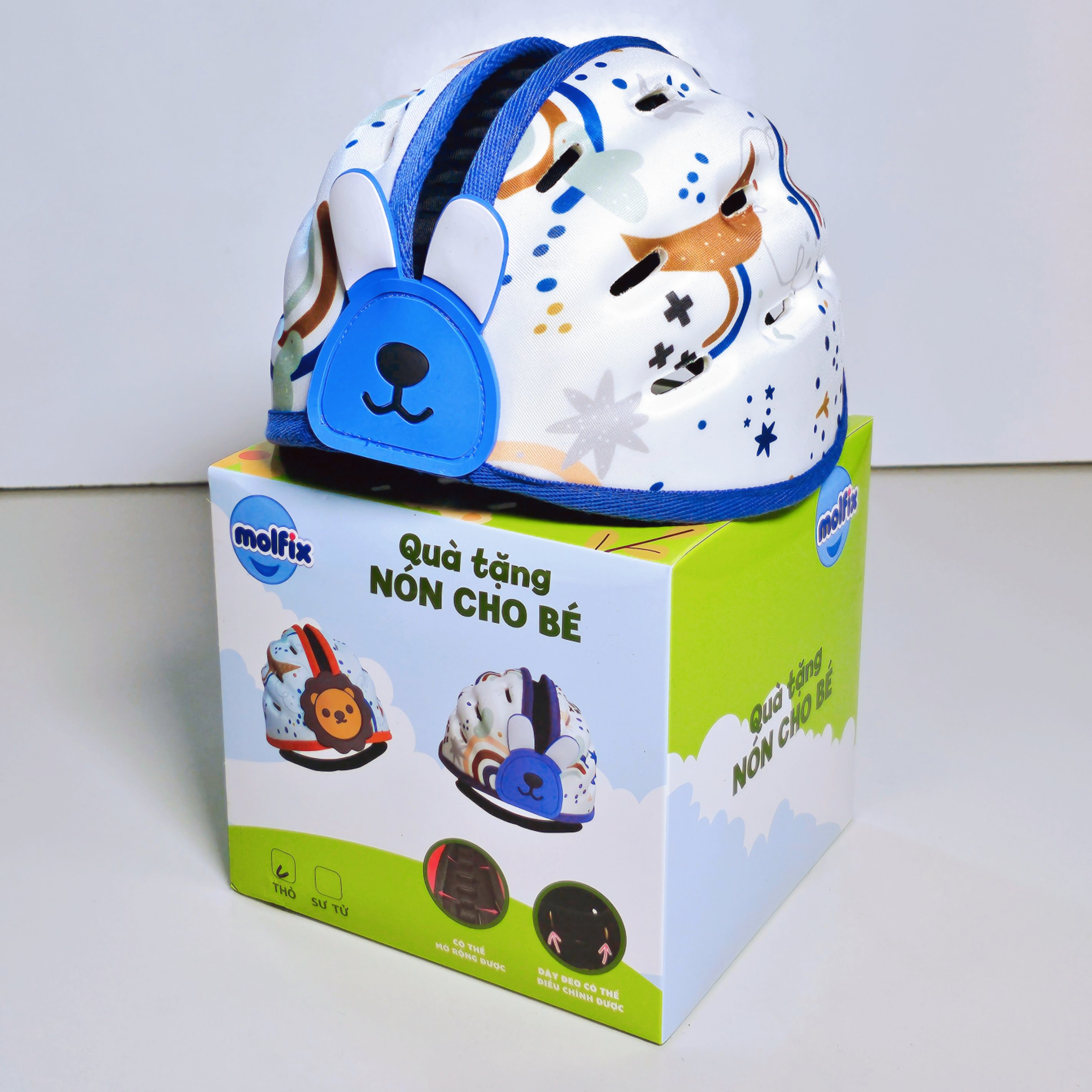 Nón bảo vệ đầu cho bé từ 6 tháng đến 3 tuổi