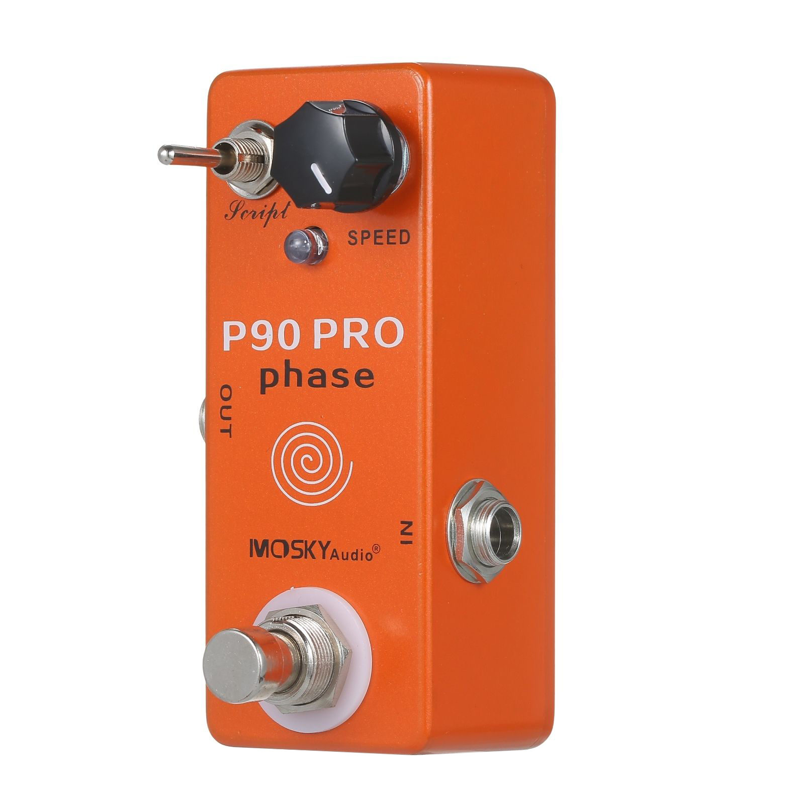 MOSKYaudio Bàn Đạp Phaser Pha P90 PRO Bàn Đạp Hiệu Ứng Phaser Cổ Điển Mini Đơn Hiệu Ứng Guitar