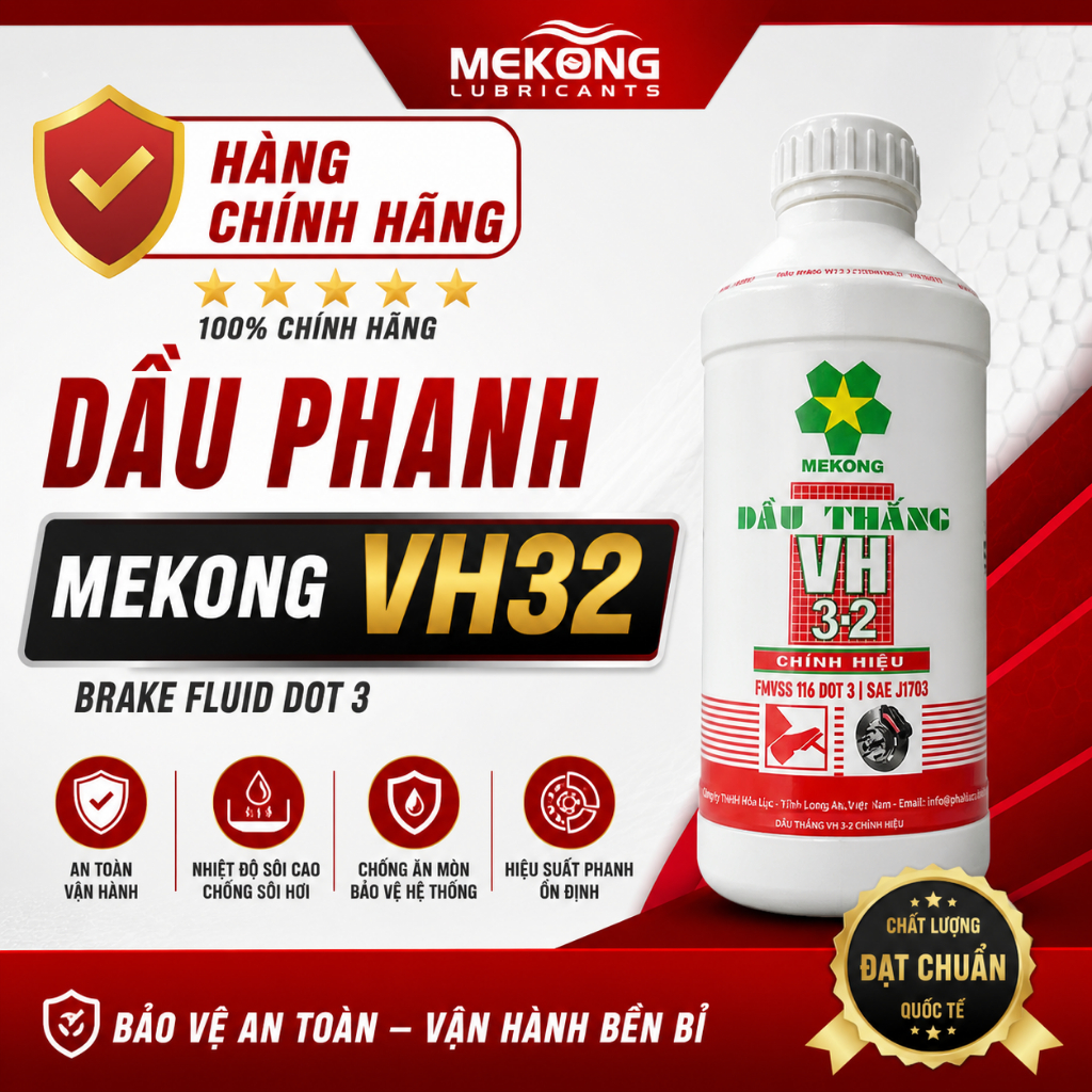 🎁 Dầu Thắng Mekong VH 3-2 830ml cho xe tải, cơ giới, ô tô