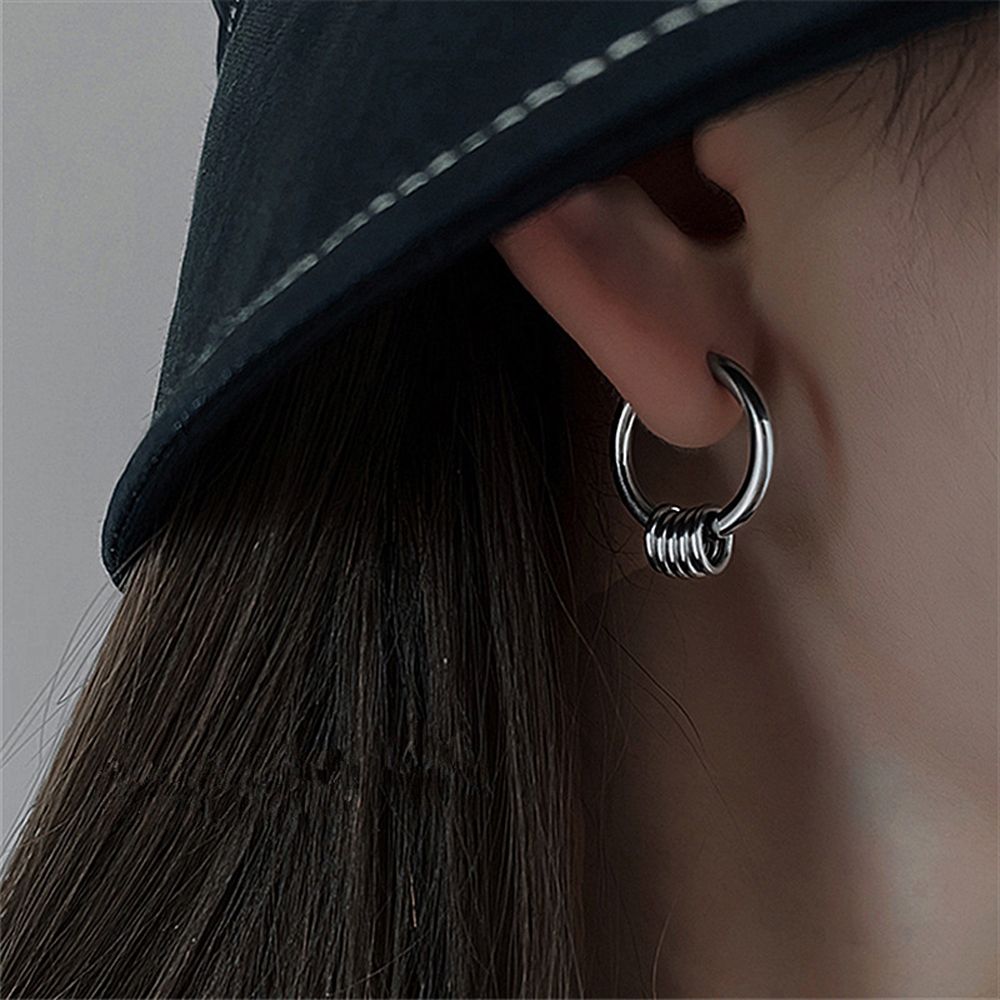 Men hot sale hanging earring