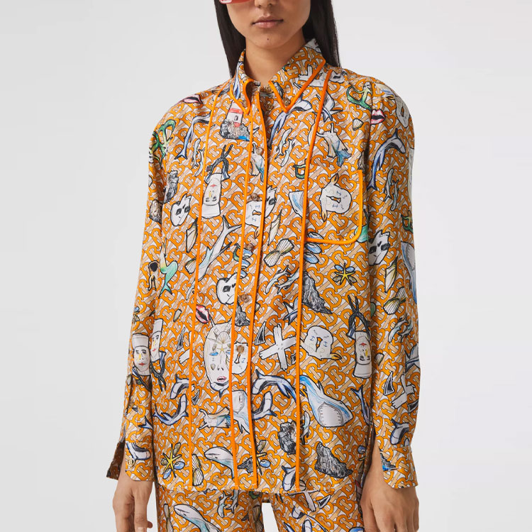 เสื้อเชิ้ต เสื้อเบลาส์สตรี burberry ผู้หญิง หลากสี 80400851 ราคา 34,018 บาท*ส่งฟรี