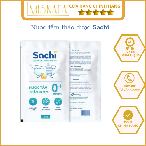 (Gói dùng thử) Nước tắm Kutieskin nước tắm gội thảo dược cho bé Sữa tắm cho bé Kutieskin