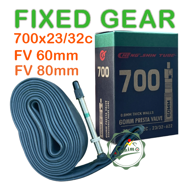 Ruột chengshin 700x23/32c cho xe đạp fixed gear