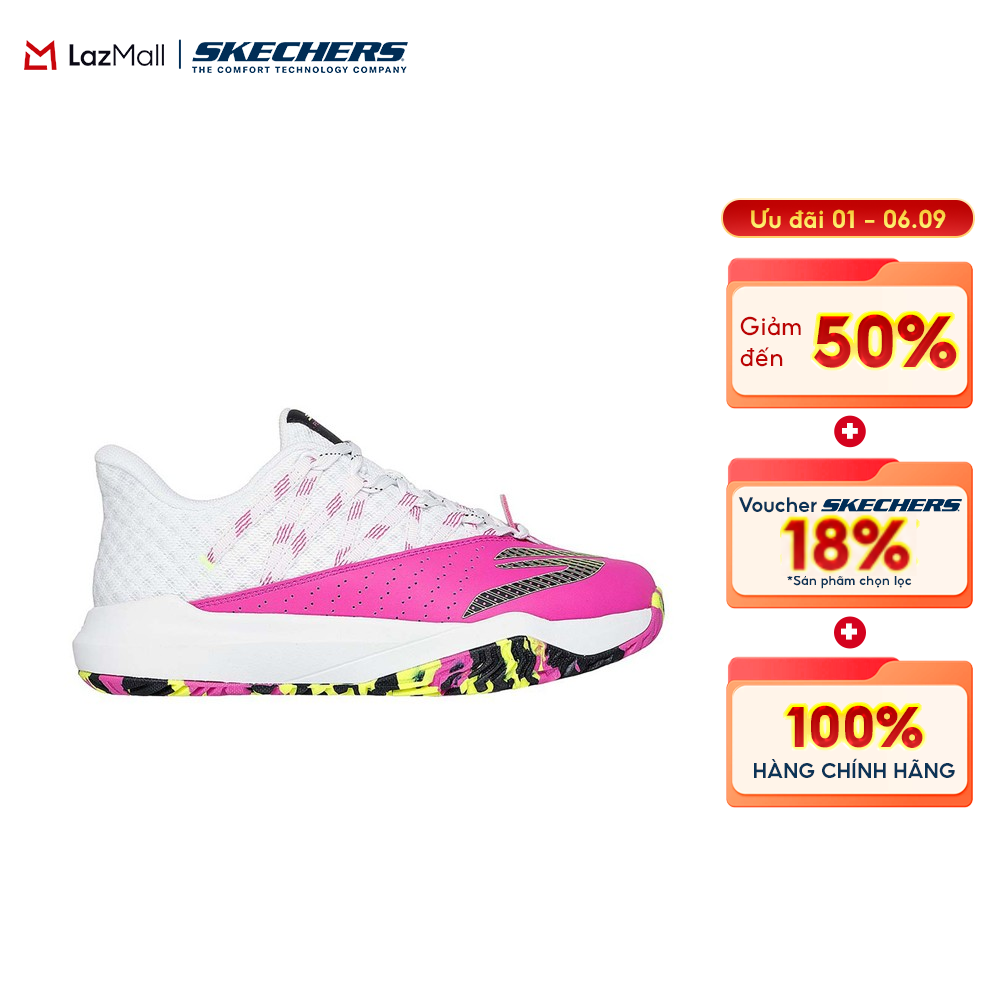 [Chỉ 1-6.9 - Voucher Skechers 18% + Voucher LZD 18%] Giày Thể Thao Nữ Skechers GO Pickleball Viper Court Rally - 172110-HPBK