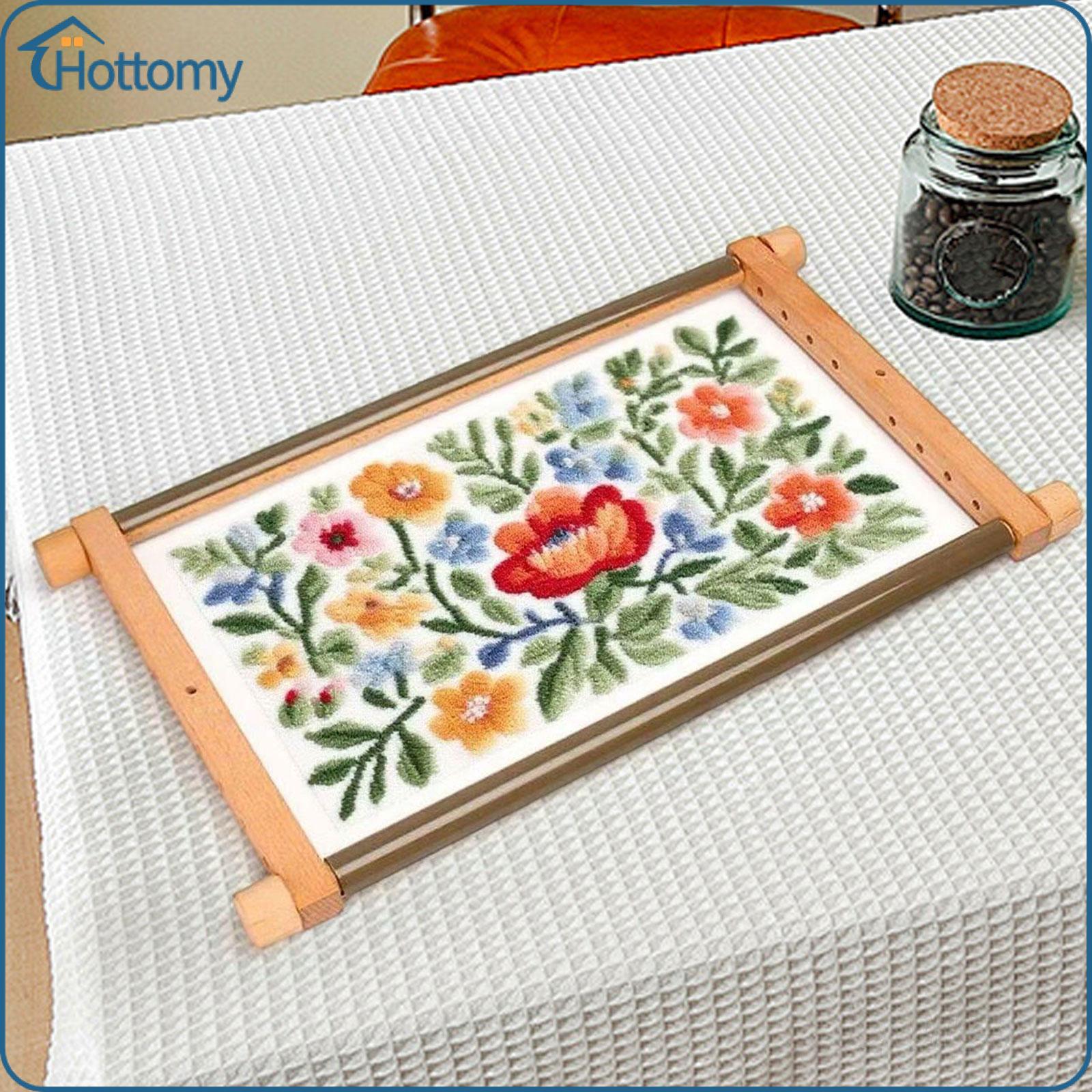 Blesiya Khung thêu chữ thập thêu đứng Quilting trụ có vòng