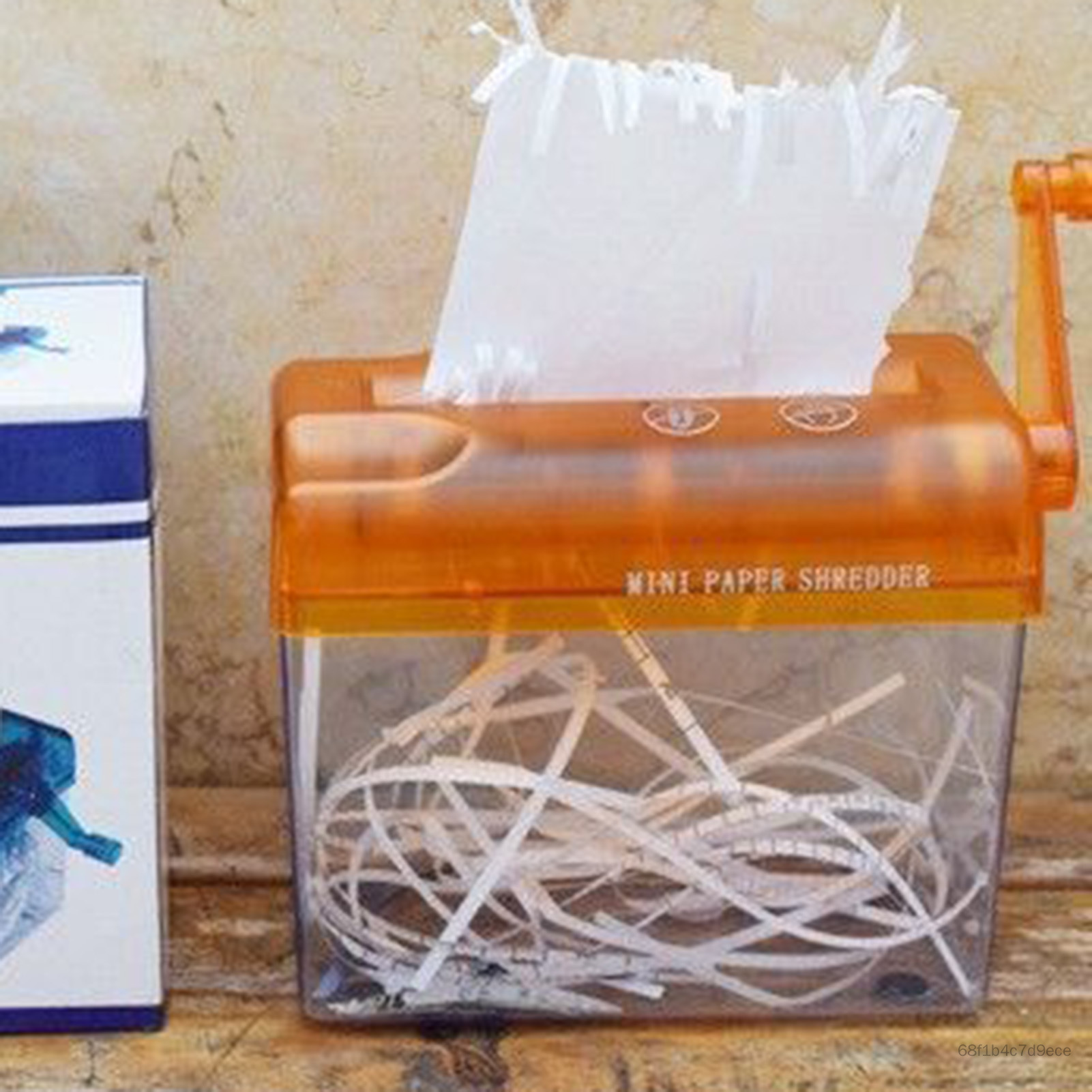 Hướng dẫn sử dụng A4 A5 A6 Máy tính máy tính để bàn sáng tạo Mini Tay A4 Máy hủy giấy A4 HJJN-VN