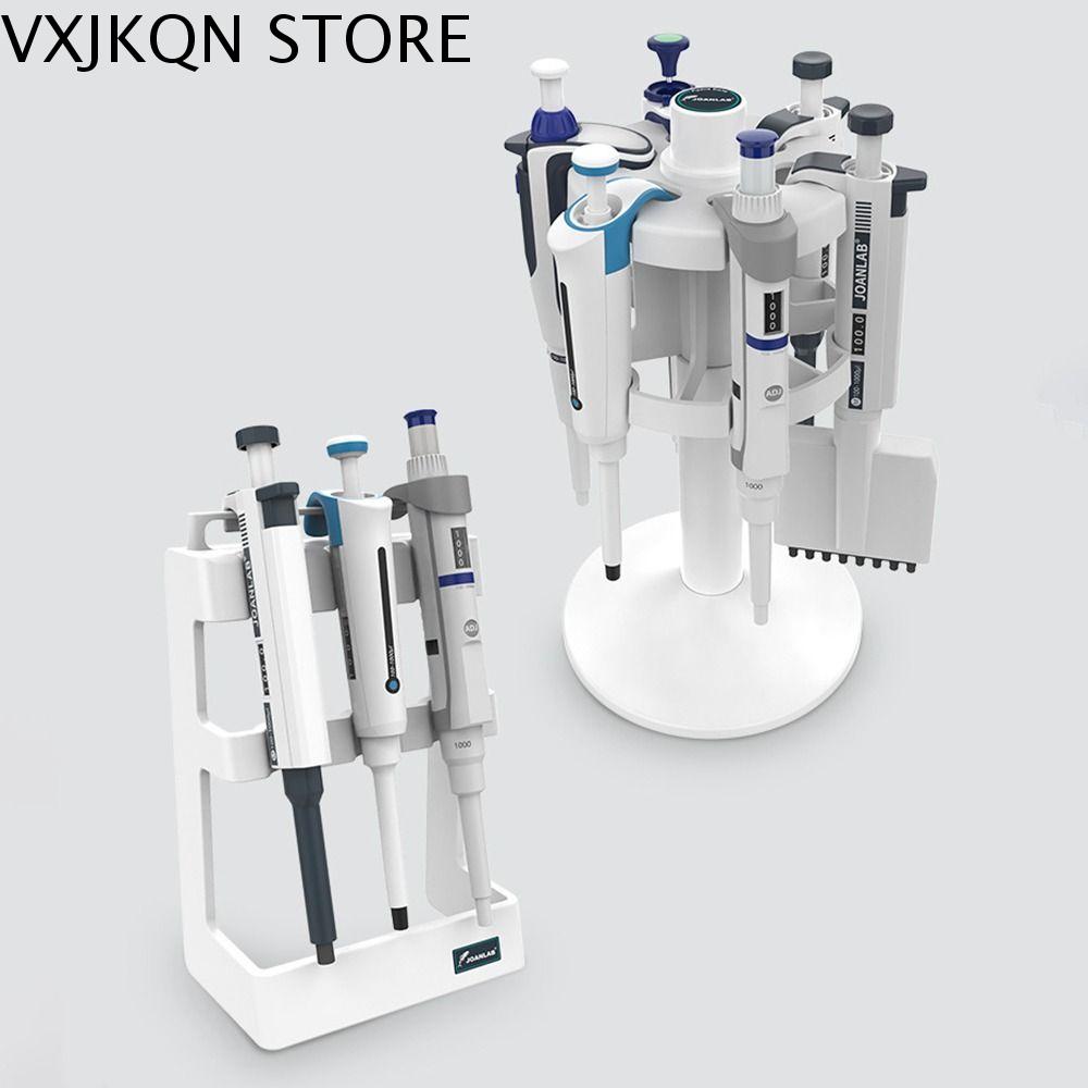 VXJKQN Phổ thông Giá Pipet phòng thí nghiệm Vị trí 3/6/9 Xoay 360 độ Bệ đỡ Pipet hình thang Vật tư t