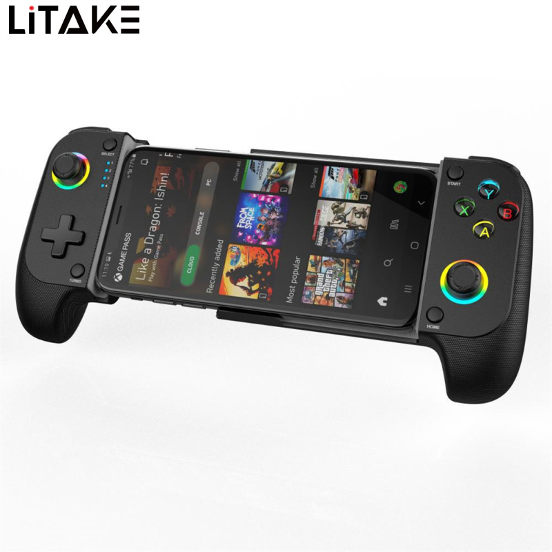 STK-7009F Wireless Stretching Extendable Gaming Controller Multifunctional Joystick Pad Compatible For IPhone Android Devices ราคา 920 บาท*ส่งฟรี