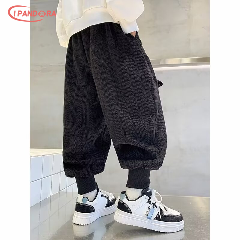 IP Bé Trai Giản Dị Quần thể thao quần áo mùa thu mùa xuân và mùa thu quần áo trẻ em Bé Toddler Thời Trang Quần Bé Trai Thời Trang