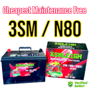 Car Battery 3SM N80 Maintenance Free 80ah