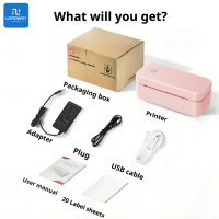 LORDWEY | Marklife X4 Thermal Label Printer Portable Printer for 4x6 Mailing Packages Printing Bluetooth & Automatic Label Recognition