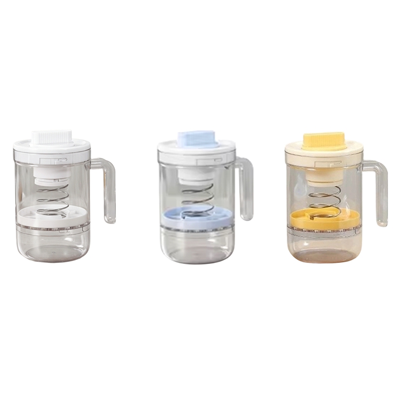 【Latest model】Reusable Yogurt Strainer with Lid Thick Creamy Whey Separator Self-Made Effortless Cheese Yogurt Filter Cheese Making
