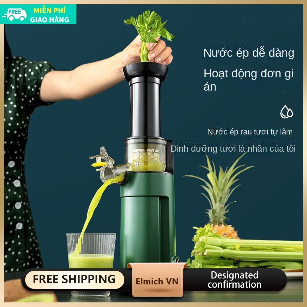 Máy ép trái cây tách xỉ nước ép đường kính lớn máy ép trái cây và rau quả gia dụng đa chức năng máy ép trái cây nhỏ cầm tay