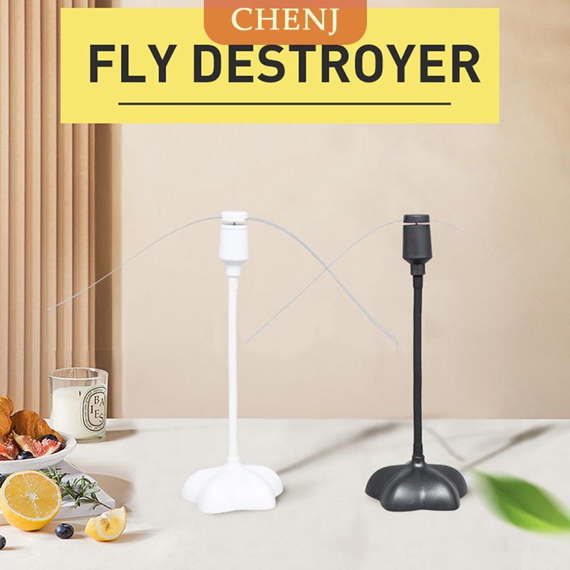[COD] CHENJ พัดลมบินสำหรับโต๊ะแบบชาร์จไฟได้พัดลมแมลงวันยืดหยุ่นช่วยให้แมลงวันขับไล่สำหรับโต๊ะปิกนิกกลางแจ้งพัดลมไล่แมลง ราคา 160 บาท*ส่งฟรี
